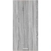 Pakabinama spintelė Pilkas Sonoma ir baltas 50 x 31 x 100 cm