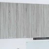 Pakabinama spintelė Pilkas Sonoma ir baltas 50 x 31 x 100 cm