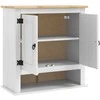 Pakabinama spintelė su saugykla Corona Balta 70 x 33 x 71,5 cm