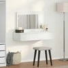 Makiažo stalas Balta 100 x 40 x 70 cm Apdirbta mediena