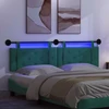Pakabinamas lovos galvūgalis Su LED šviesa Turkio Aksomas