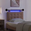 Pakabinamas lovos galvūgalis Su LED šviesa Kapučino