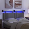 Pakabinamas lovos galvūgalis Su LED šviesa Tamsiai pilka