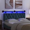 Pakabinamas lovos galvūgalis Su LED šviesa Mėlyna Aksomas
