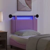 Pakabinamas lovos galvūgalis Su LED šviesa Rožinė Audinys