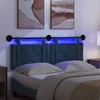 Pakabinamas lovos galvūgalis Su LED šviesa Mėlyna Aksomas