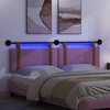 Pakabinamas lovos galvūgalis Su LED šviesa Rožinė Antikinis PU