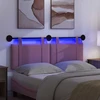 Pakabinamas lovos galvūgalis Su LED šviesa Rožinė Audinys
