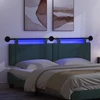 Pakabinamas lovos galvūgalis Su LED šviesa Tamsiai žalia