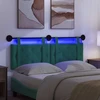 Pakabinamas lovos galvūgalis Su LED šviesa Turkio Aksomas