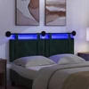 Pakabinamas lovos galvūgalis Su LED šviesa Tamsiai žalia