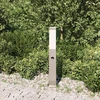 Pakabinamas šviestuvas Apsauginis stulpelis su jutikliu, 50 cm, nerūdijantis plienas, IP44