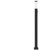 Pakabinamas šviestuvas Apsauginis stulpelis su jutikliu, 110 cm, juodas, IP44