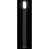 Pakabinamas šviestuvas Apsauginis šviestuvas su jutikliu ir lizdu, 110 cm, juodas, IP44