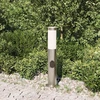 Pakabinamas šviestuvas Apsauginis šviestuvas su lizdu, 50 cm, nerūdijantis plienas, IP44