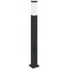 Pakabinamas šviestuvas Apšvietimo stulpeliai su jutikliu ir lizdu, 3 vnt., 80 cm, juodi, IP44