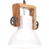 Pakabinamas šviestuvas, baltas, 19cm, 25W, apskritas, E27