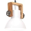 Pakabinamas šviestuvas, baltas, 19cm, 25W, apskritas, E27
