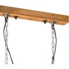 Pakabinamas šviestuvas, baltintas mėlynas, 85x28x109cm, 25W