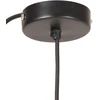 Pakabinamas šviestuvas, juodas, 17cm, 25W, apskritas, E27