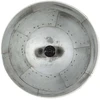 Pakabinamas šviestuvas, sidabrinis, 31cm, 25W, apskritas, E27