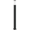 Pakabinamas šviestuvas Stulpeliniai šviestuvai su jutikliu, 3 vnt., 110 cm, juodi, IP44