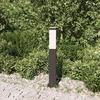 Pakabinamas šviestuvas Šviestuvas stulpeliui, 50 cm, juodas, IP44