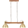 Pakabinamas šviestuvas, žalvario, 109cm, 25W, E27
