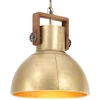 Pakabinamas šviestuvas, žalvario, 40cm, 25W, apskritas, E27