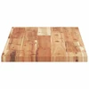 Pakabinamos lentynos, 2 vnt., 100x30x2 cm, aliejumi dažyta akacijos masyvo mediena