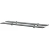 Pakabinamos lentynos, 2vnt., 100x20cm, stiklas, 8mm (243793x2)