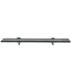 Pakabinamos lentynos, 2vnt., 50x10cm, stiklas, 8mm (243764x2)