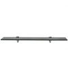 Pakabinamos lentynos, 2vnt., 60x10cm, stiklas, 8mm (243765x2)