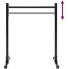 Dip stotis 2 vnt. Juoda 55 x 90 x 104.5 cm