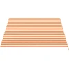 Pakaitinis audinys markizei, geltona/oranžinė spalva, 3,5x2,5m