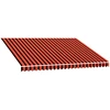 Markizės pakaitinis audinys Oranžinė ir ruda 350 x 250 cm