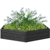 Pakelta lova Juoda 148 x 129 x 25 cm PP
