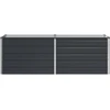 Pakelta sodo lova Antracito 160 x 40 x 55 cm
