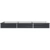 Pakelta sodo lova Antracito 240 x 80 x 24 cm