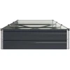 Pakelta sodo lova Antracito 240 x 80 x 24 cm