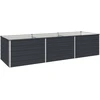 Pakelta sodo lova Antracito 240 x 80 x 55 cm