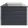 Pakelta sodo lova Antracito 240 x 80 x 55 cm