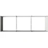 Pakelta sodo lova Antracito 240 x 80 x 55 cm