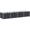 Pakelta sodo lova Antracito 320 x 80 x 55 cm