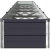 Pakelta sodo lova Antracito 480 x 40 x 24 cm