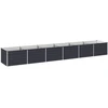 Pakelta sodo lova Antracito 480 x 80 x 55 cm