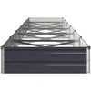 Pakelta sodo lova Antracito 600 x 80 x 24 cm