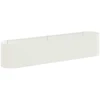 Pakelta sodo lova Balta 200 x 40 x 40 cm