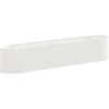 Pakelta sodo lova Balta 220 x 40 x 40 cm Plienas