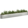 Pakelta sodo lova Galvanizuotas plienas 380 x 40 x 40 cm